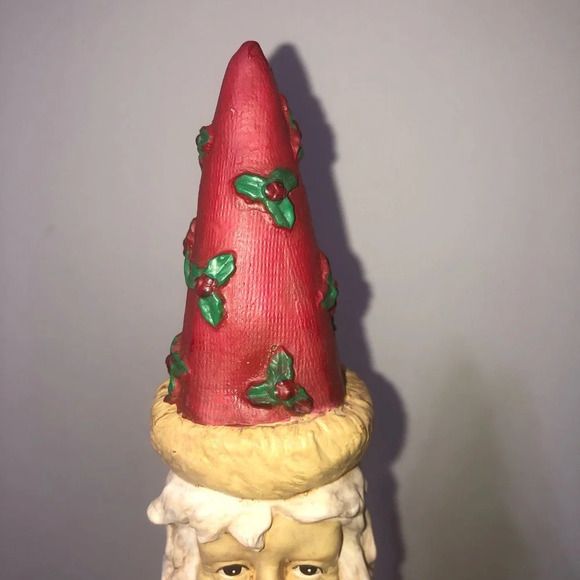 Old World  Santa Pencil Resin Christmas Lightweight 16x2.5” - Picture 2 of 7